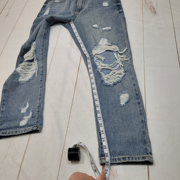 Just Black Cameron high rise distressed girlfriend jeans - Picture 3 of 11